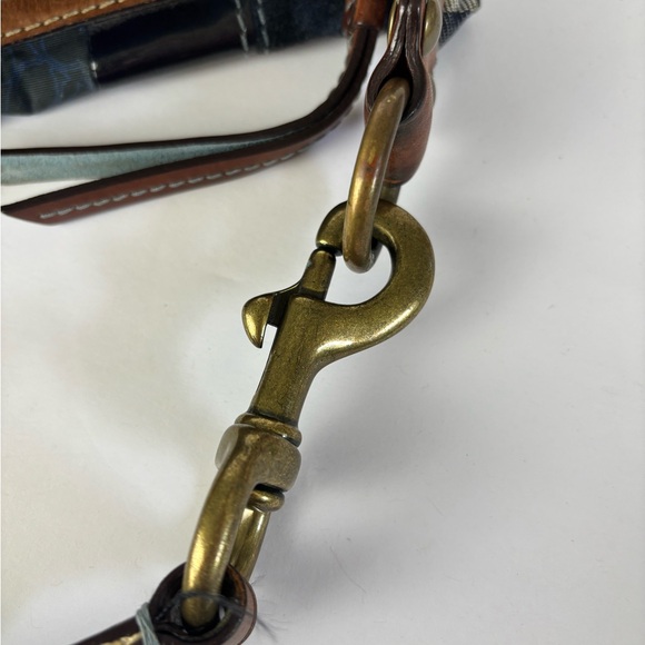 Coach 2006 Y2K Patchwork Denim Hobo Bag - Picture 7 of 8